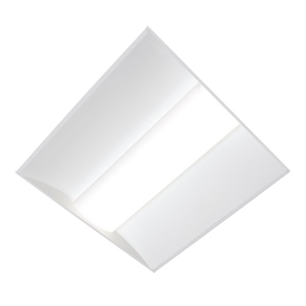 22CZ2-34HE-UNV-L835-CD1-U - LED, 2'x2' Cruze ST, Ribbed Frosted Acrylic Lens, 3400 Lumens, 80 CRI, 3500K, UNV 0-10V Dimming to 5pct