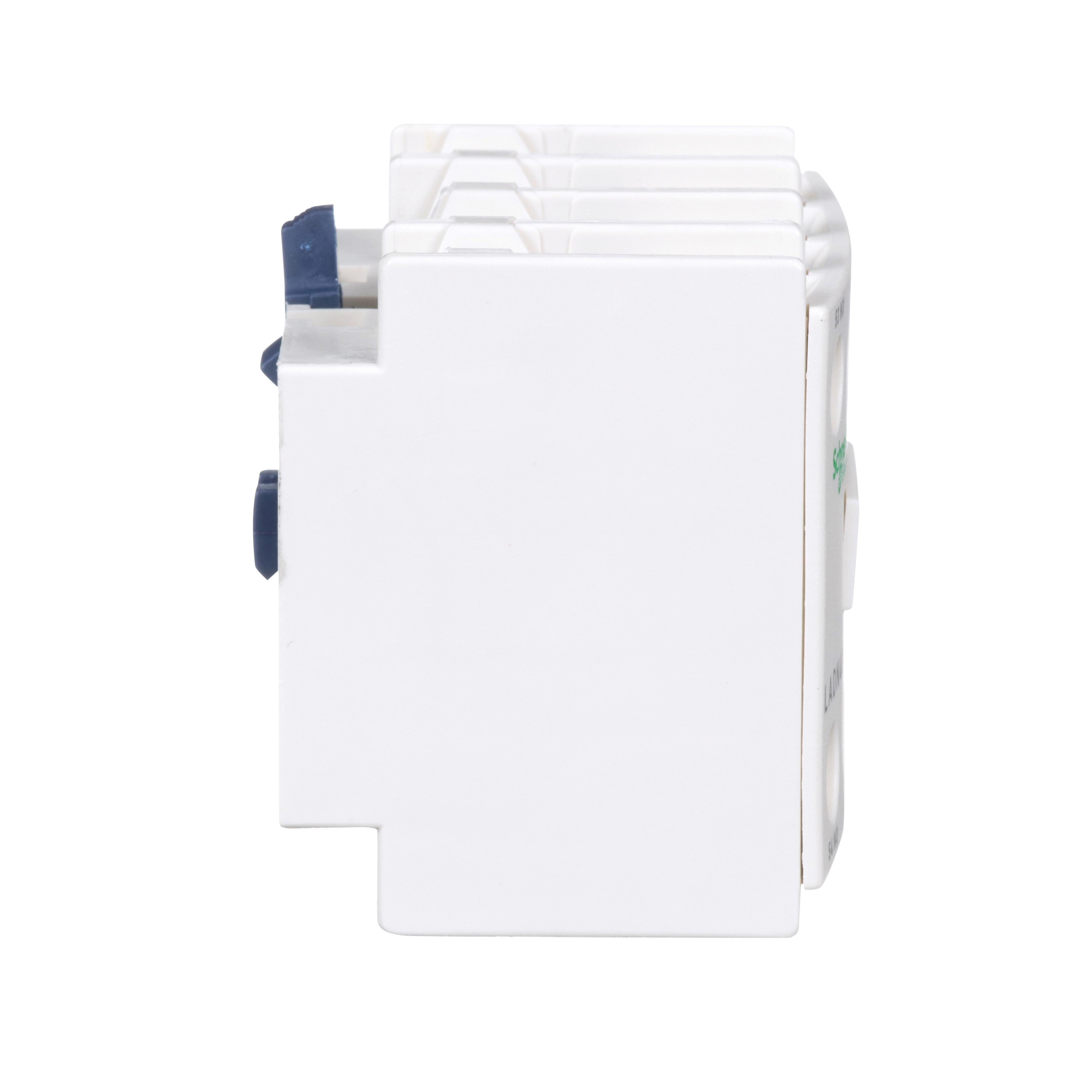 Picture of LADN40 - TeSys Deca, auxiliary contact block, 4 NO, top mount, screw clamp terminals, for LC1D09 to LC1D150 contactors