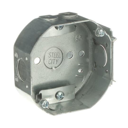 Picture of 54151 NL - 4" Octagonal Non Metallic Cable Box & Bracket