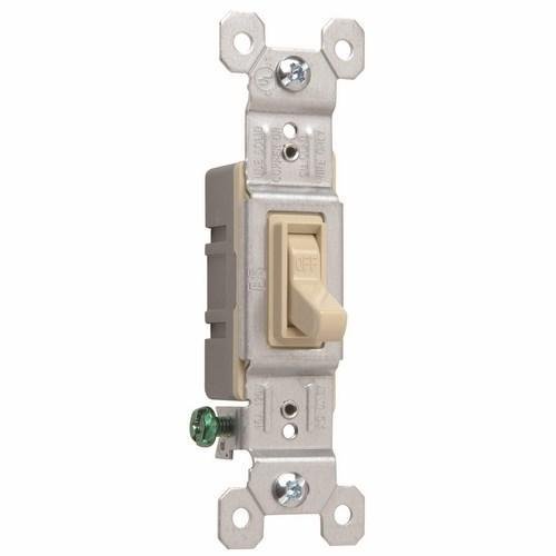 660-IG - Trademaster® Grounding Toggle Switch, Ivory