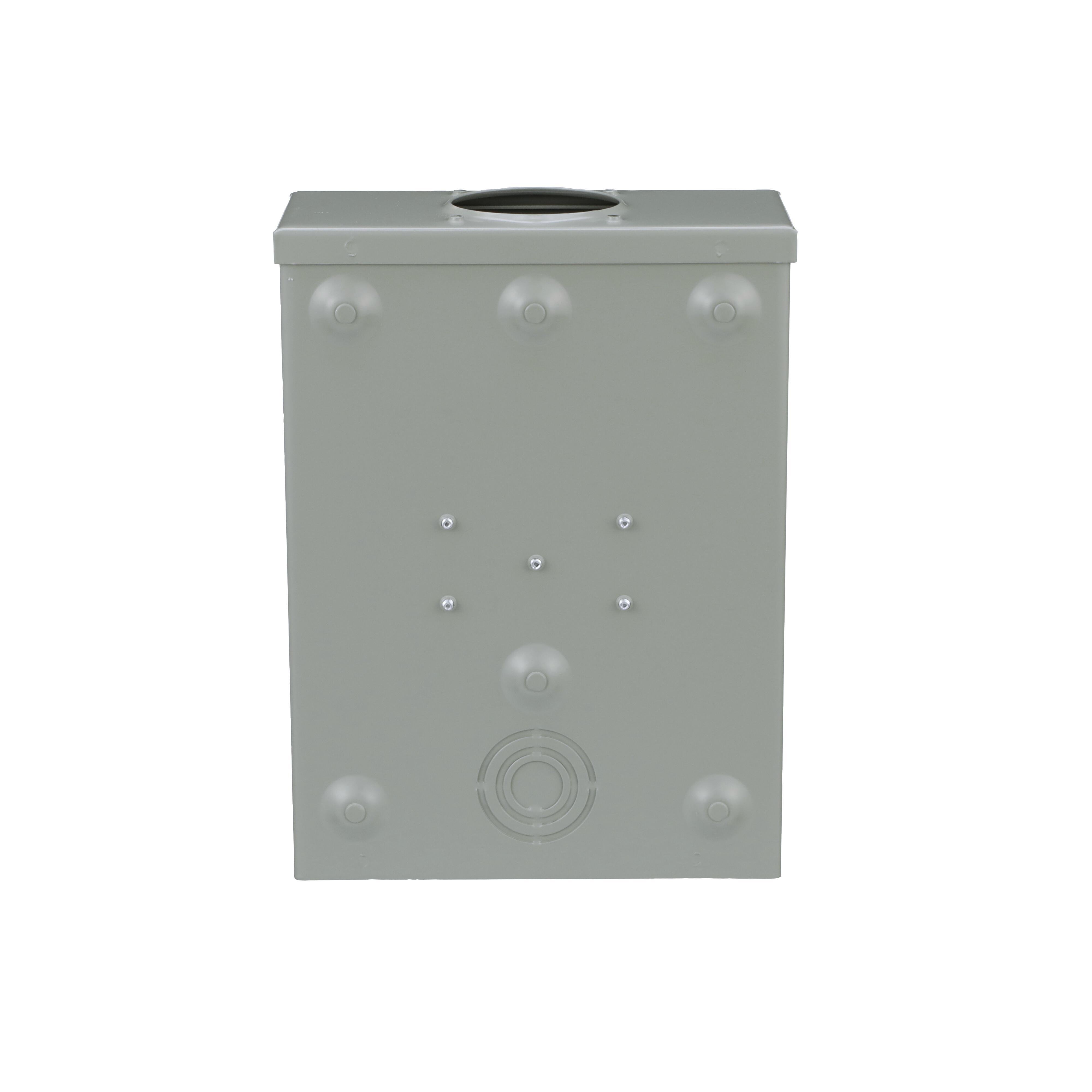 Picture of UGHTRS101B - Meter socket, ringless, 1 phase, 3 wire, 5 jaws, Series A, horn bypass, no jaw release