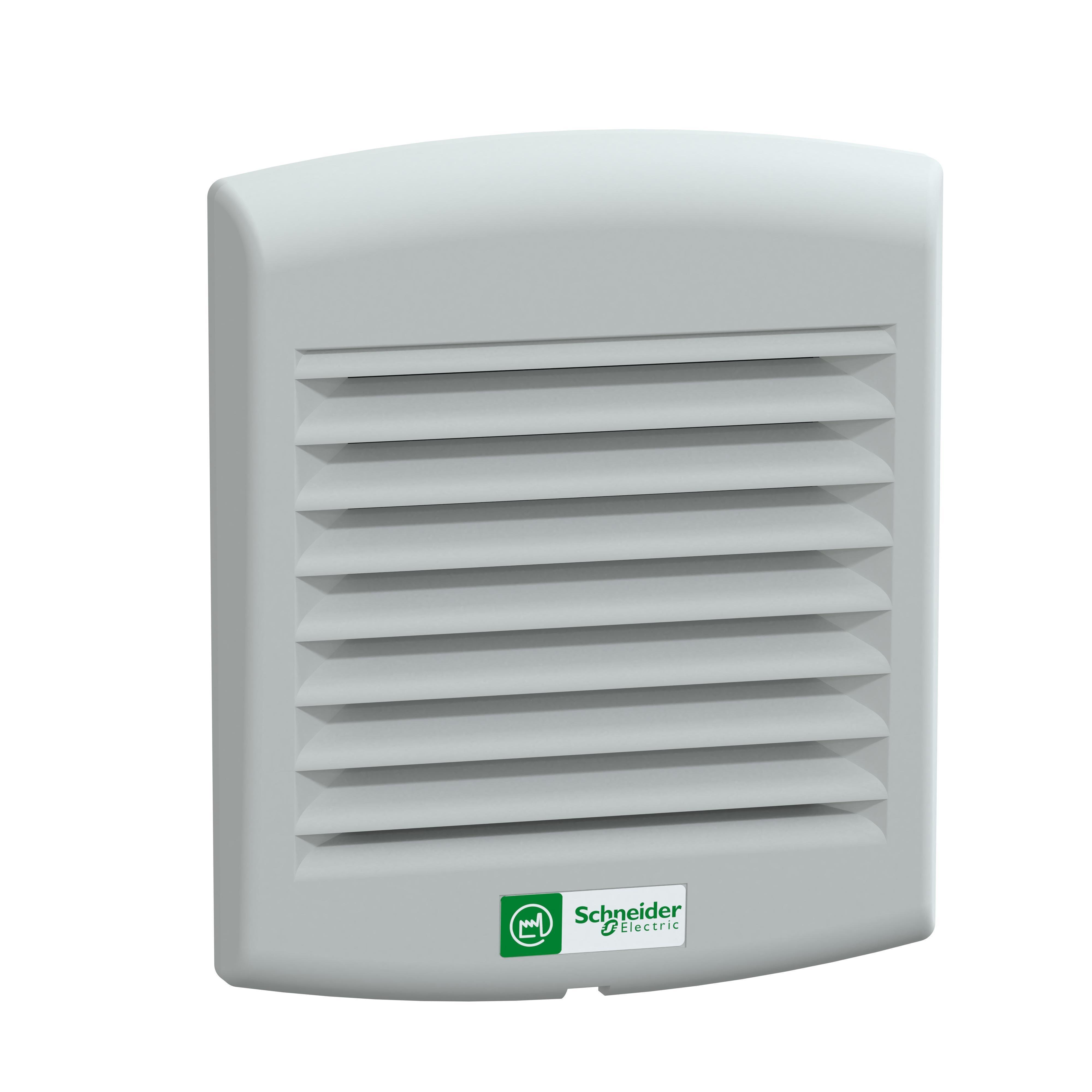 NSYCVF38M115PF - ClimaSys forced vent. IP54, 38m3/h, 115V, with outlet grille and filter G2