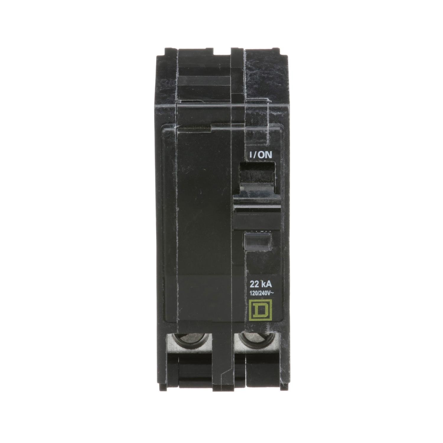 QO225VH - Mini circuit breaker, QO, 25A, 2 pole, 120/240VAC, 22kA, plug in