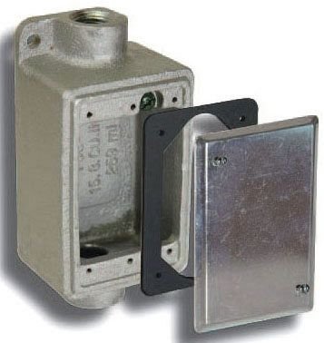 FSFDCG - FS AND FD DEVICE BOX COVERS – SINGLE GANG