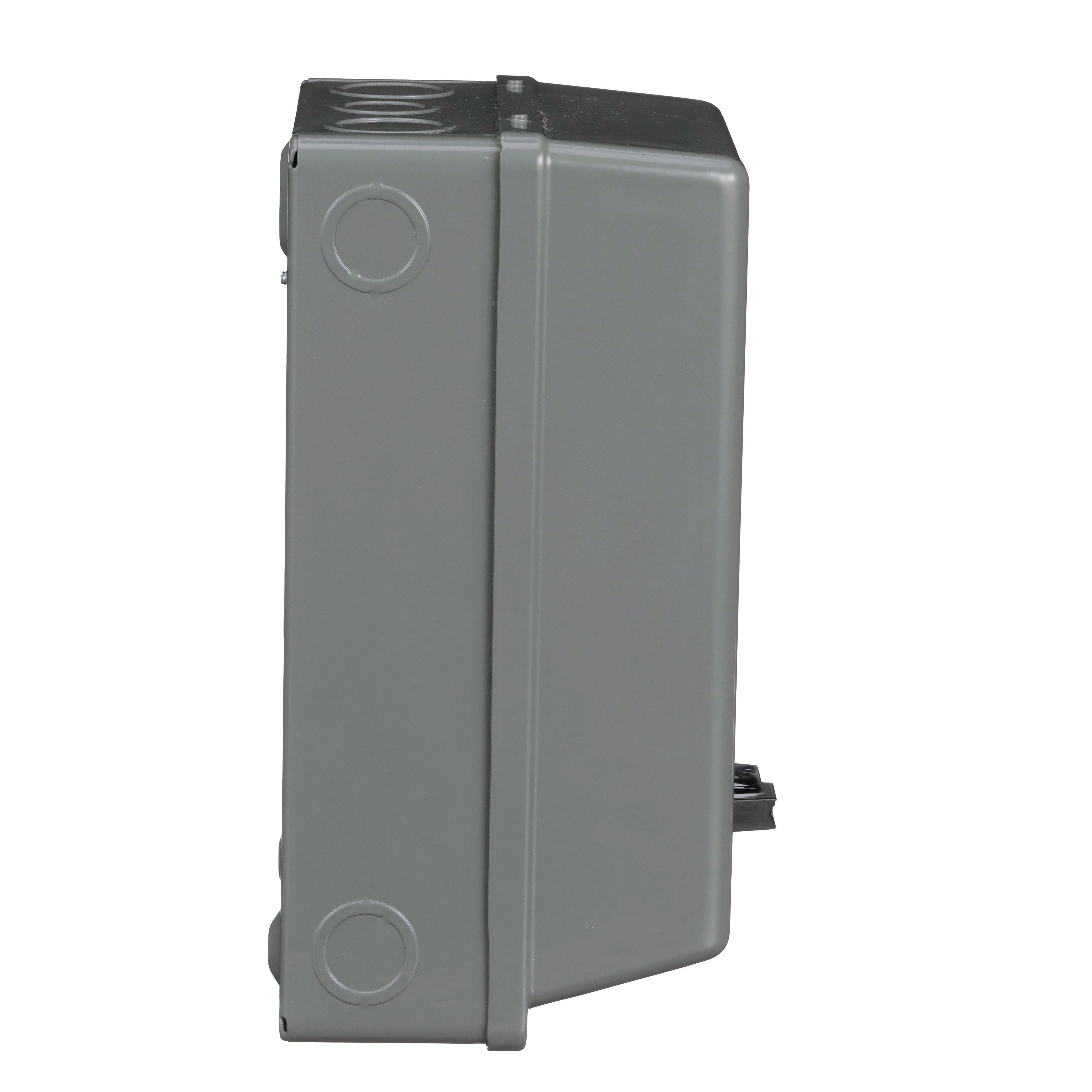 Picture of 8911DPSG43V02 - Starter, Definite Purpose, nonreversing, 40A, 3 pole, 3 phase, 120VAC coil, melting alloy overload, NEMA 1, +options