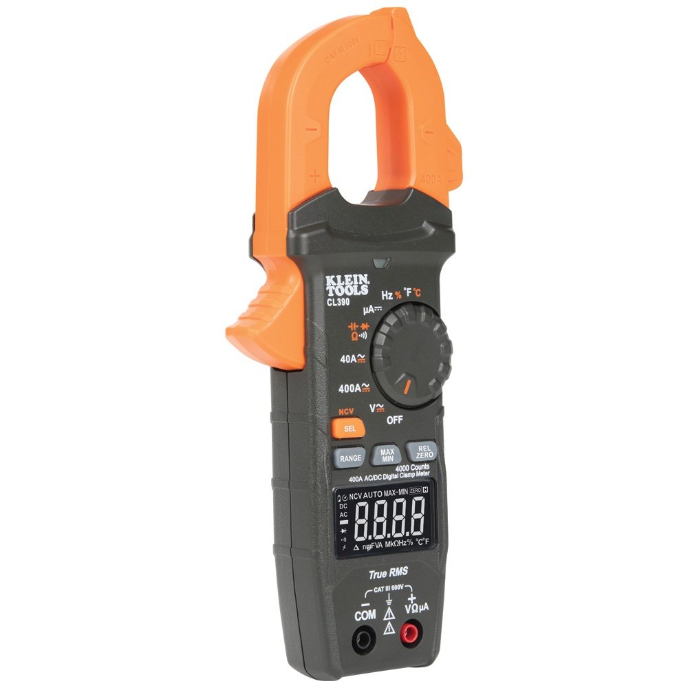 Picture of CL390 - AC/DC Digital Clamp Meter, Auto-Ranging 400 Amp
