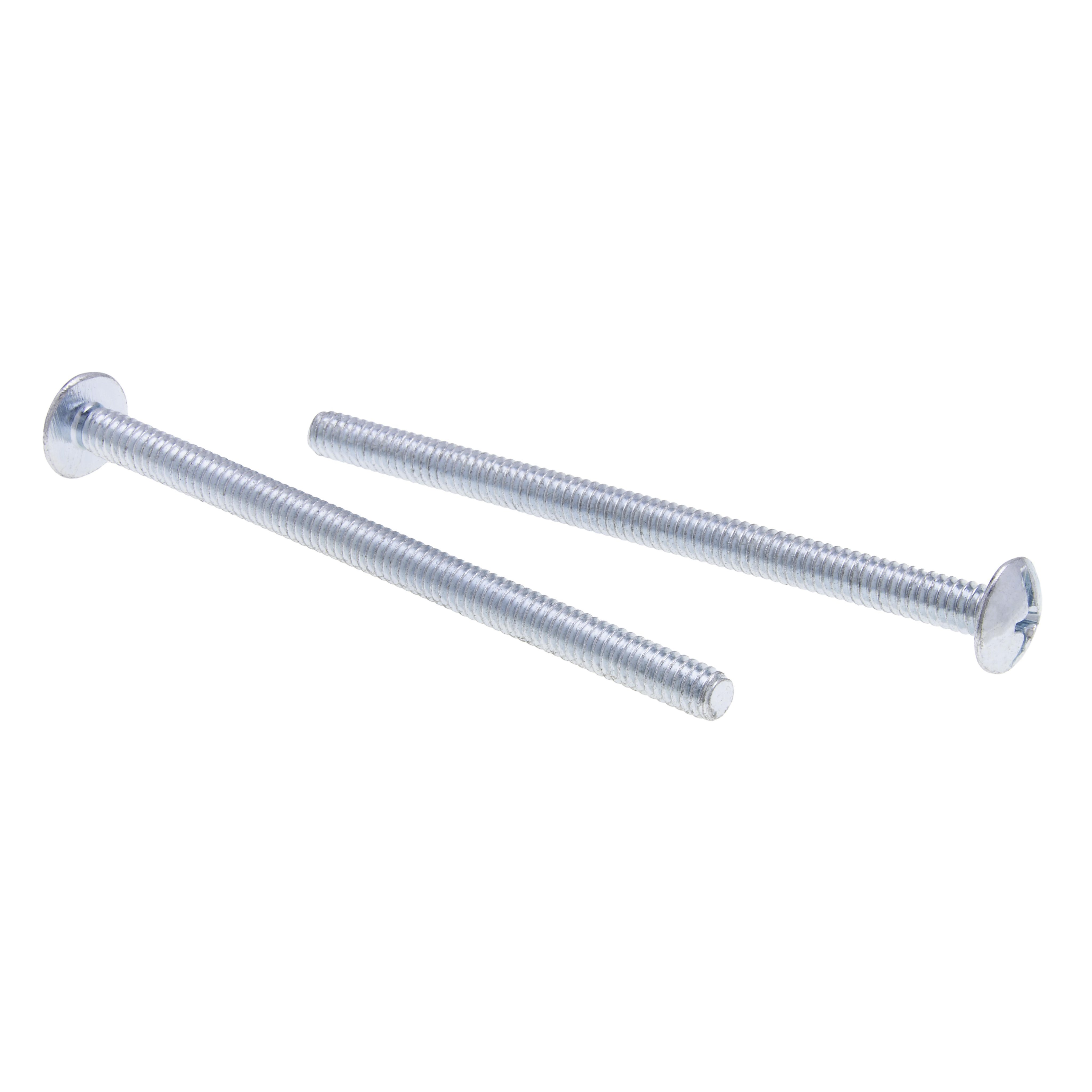 Picture of J1549 - Spring Wing Toggle Bolt, Steel material, Zinc Chromate finish, Mushroom-Truss head, 3 in. length, #6-32 Size, 1/8 in. diameter, Right Hand thread, Slot/Phillips drive type, 7/16 in. drill size, 50 per pack