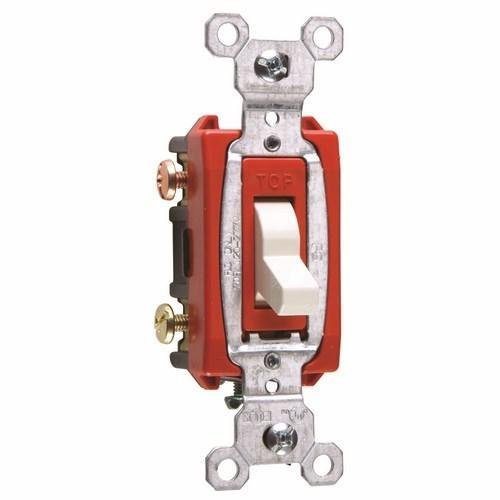 CS20AC3-W - Commerical Specification Grade Switch, White