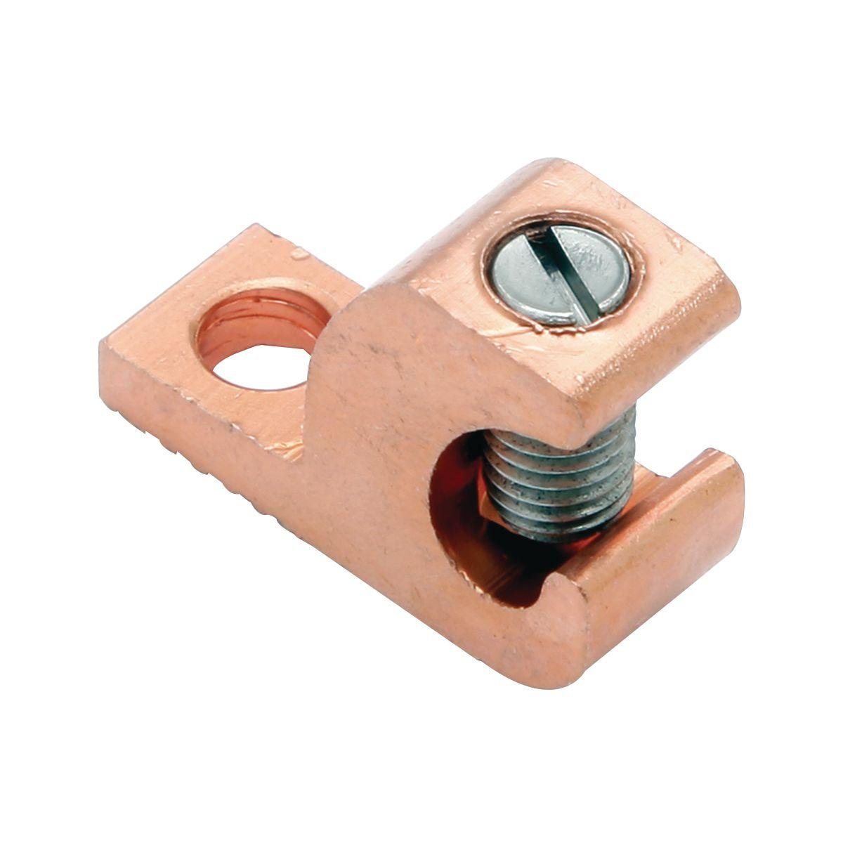 CL501 - Copper Lay-in Lug, 14-4 AWG, #10 Stud
