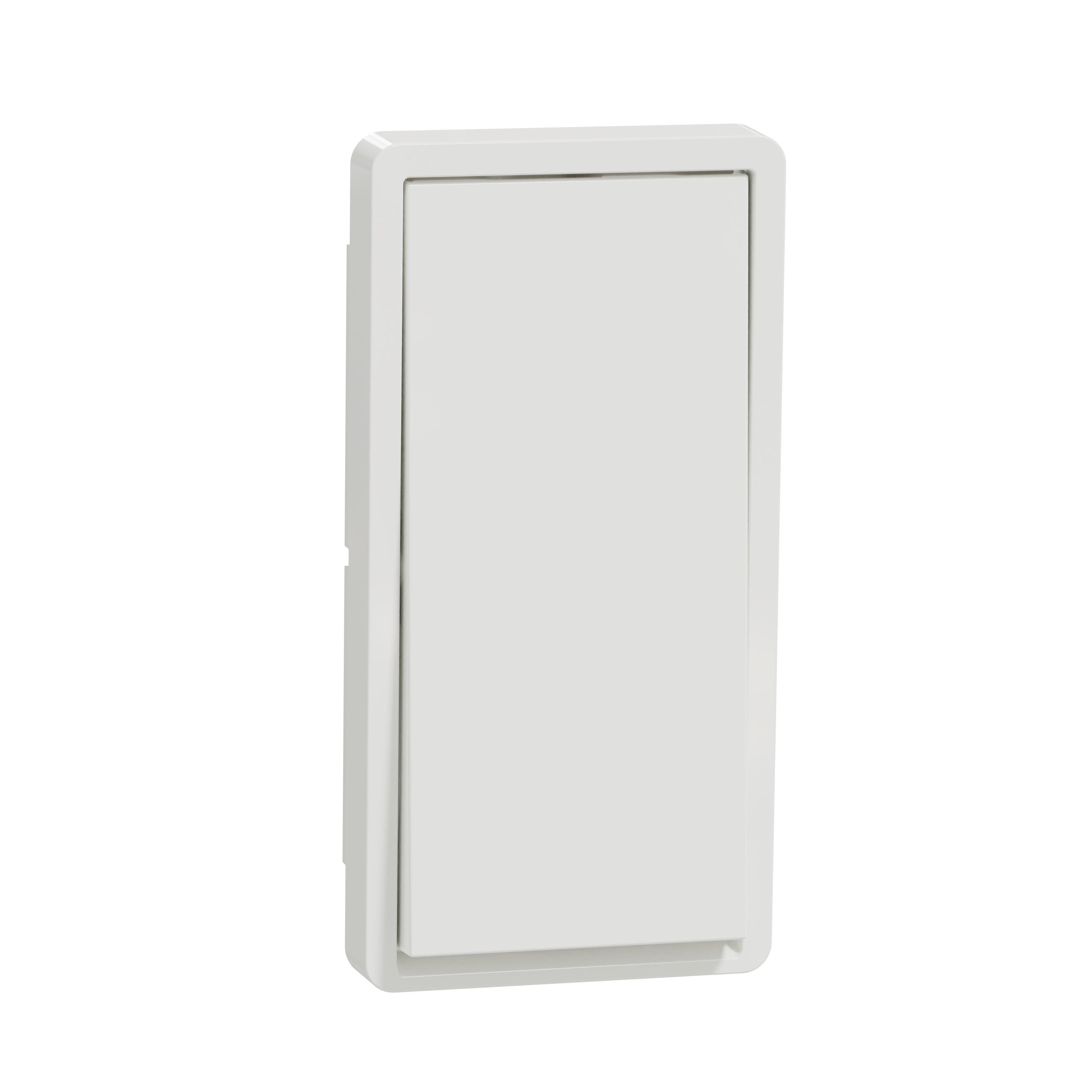 Picture of SQR16100WH - Rocker, X Series, for switch, white, matte finish, 10 pcs