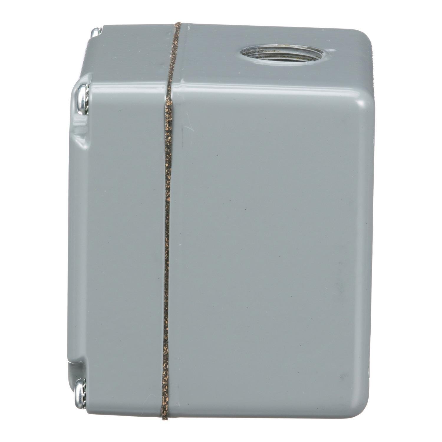 Picture of 9001KY1 - 30mm Push Button, Types K or SK, empty push button enclosure, cast aluminium, one 30 mm hole, NEMA 4 and 13