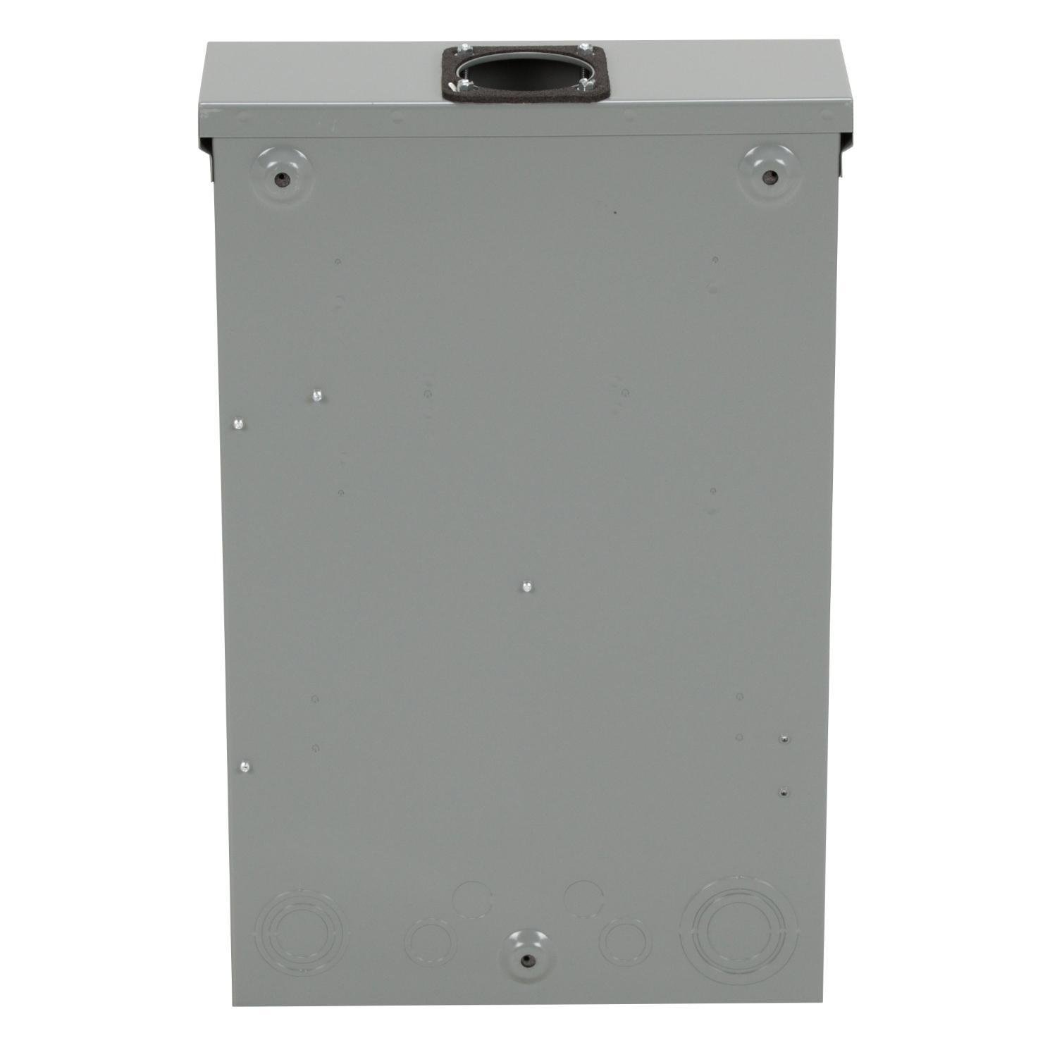 Picture of SO1020M100S - All in one, Homeline, combination service entrance, ringed socket, 100A, surface, 10 spaces, 20 circuits, 10kA SSCR, OH, no bypass