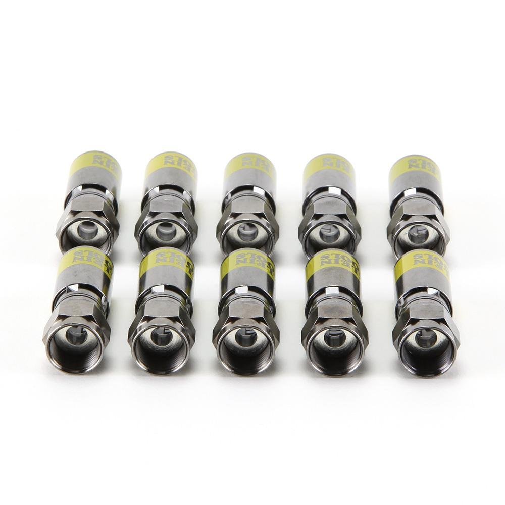 Picture of VDV812-606 - Universal F Compression Connectors RG6/6Q 10-Pack