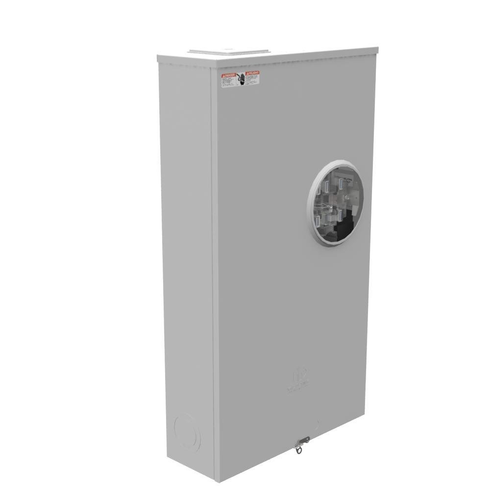 Picture of U2594-X - 7 Terminal Ringless Large Closing Plate Lever Bypass Side Bussed Large Enclosure