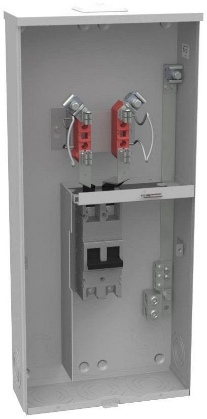 U3990-XL-150 - 4 Terminal Ringless Small Closing Plate 1-150 Ampere Main Breaker 13 In X 29 In X 4.84 In