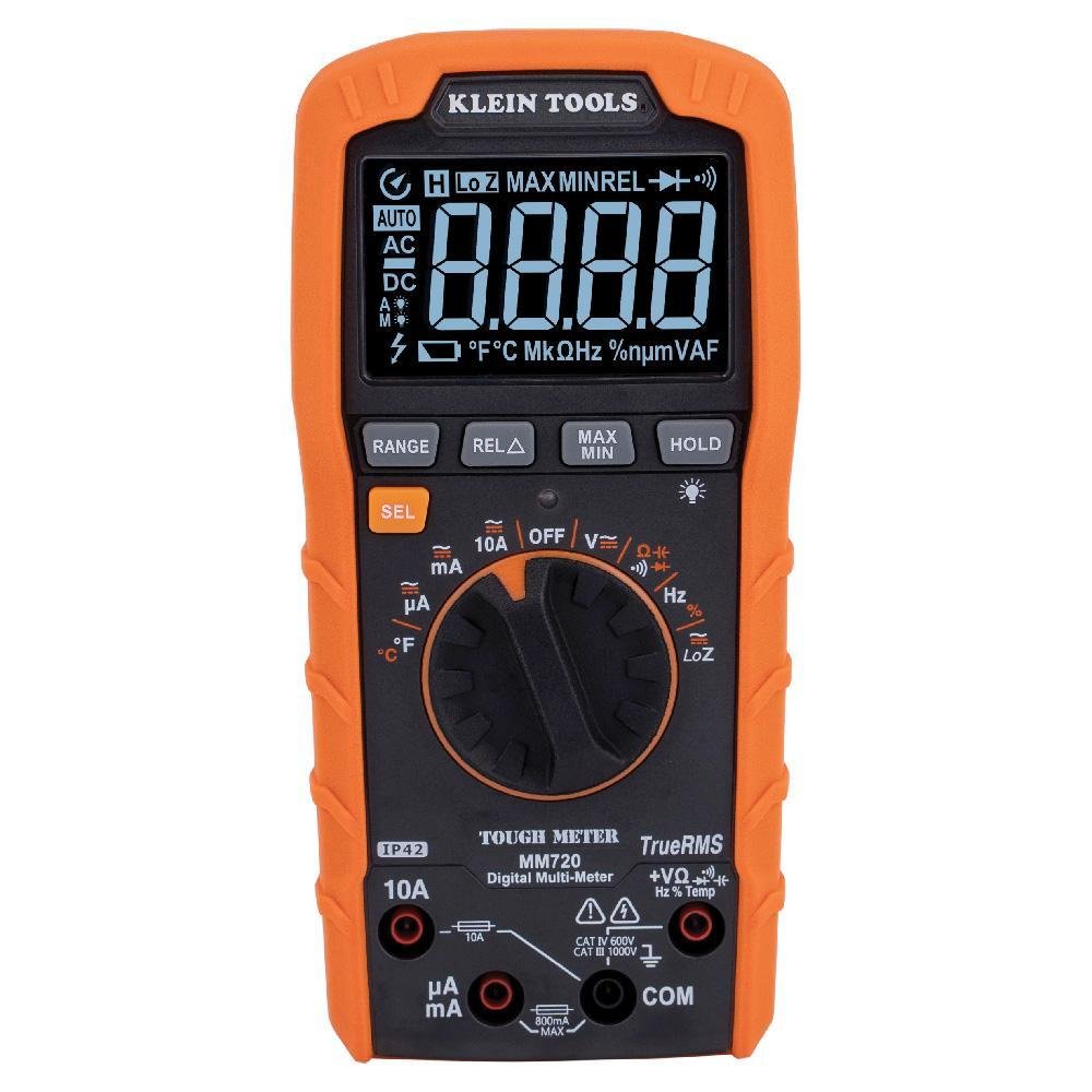 Picture of MM720 - Digital Multimeter, TRMS Auto-Ranging, 1000V, Temp, Low Impedance