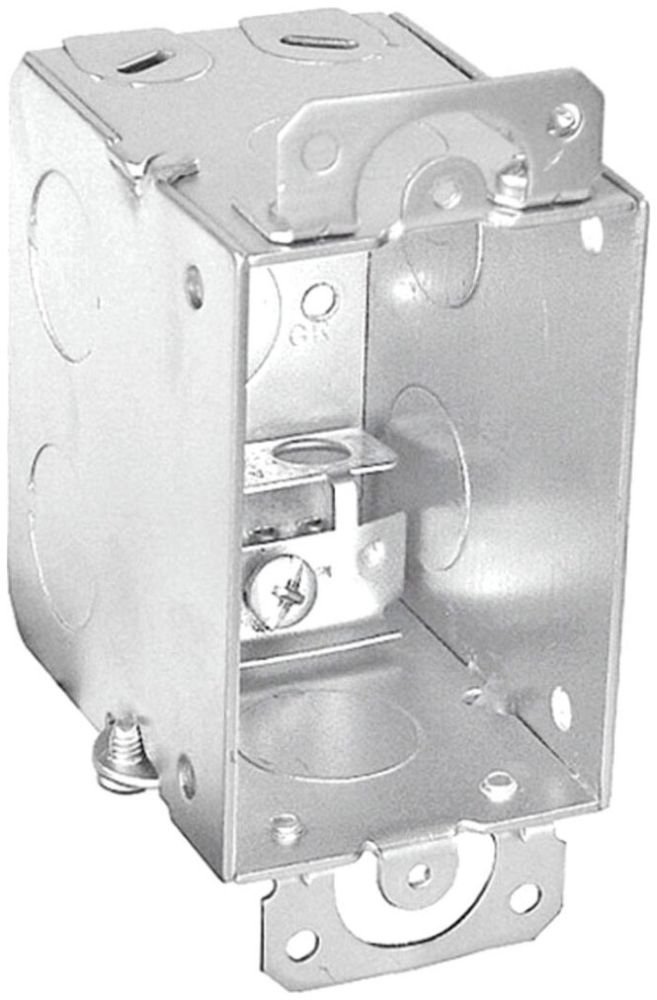 G603-BX - G603-BX - Deep Switch Box w/ Clamps for Flexible Metal Conduit, 3-1/2", 25 Pak