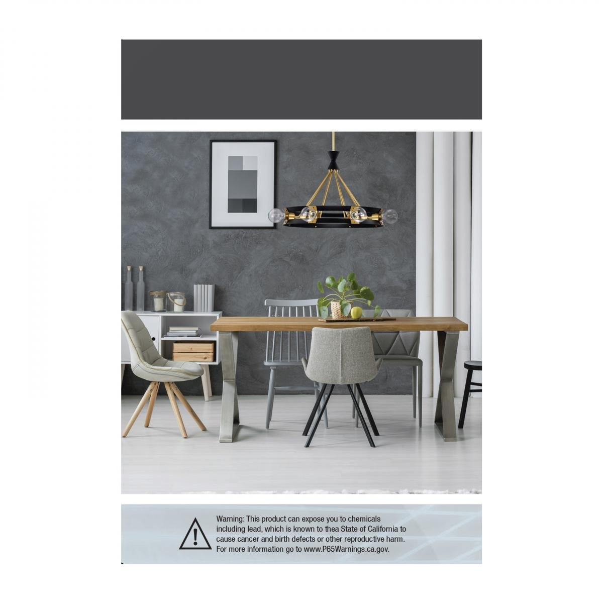 Picture of S11528 - 6 Watt LED - Reminiscent - Flex Gray Filament - G25 Loop - Medium Base - 2700K CCT - Clear - 120 Volt