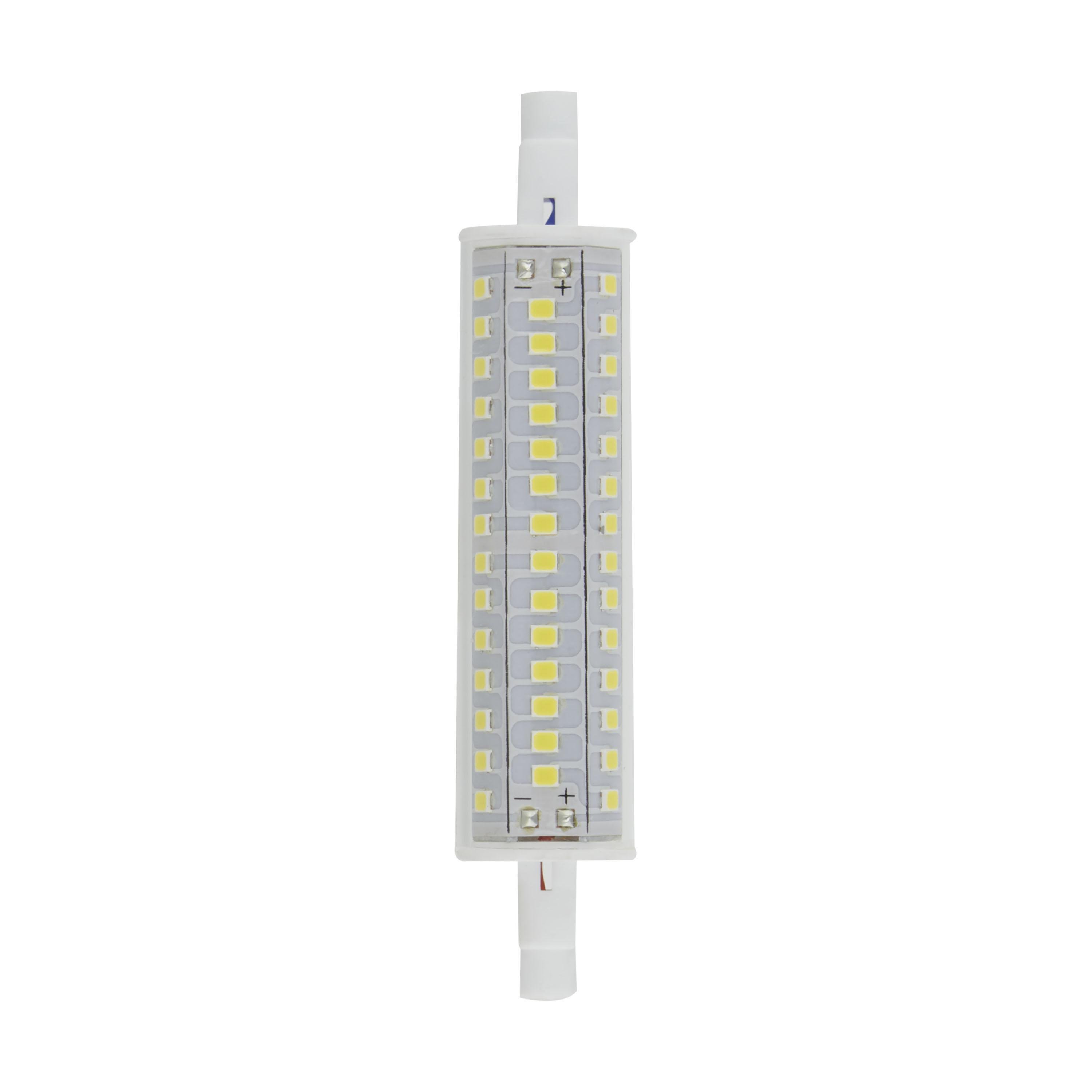 S11222 - 10 Watt LED Bulb - J-Type T3 118mm - 120 Volt - R7S Base - 3000K - Double Ended - 200 Degree Beam Angle
