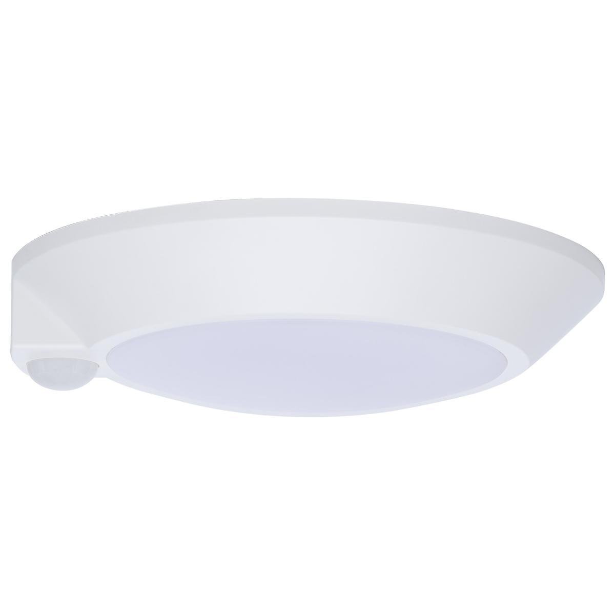 Picture of 62/1820R1 - 7 Inch LED Disk Light - 27K/3K/35K/4K/5K CCT Selectable - Occupancy Sensor - White Finish
