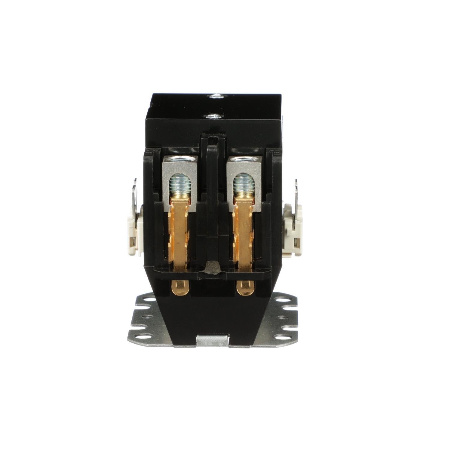 Picture of 8910DP42V14 - Contactor, Definite Purpose, 40A, 2 pole, 24/24VAC 50/60Hz coil, open