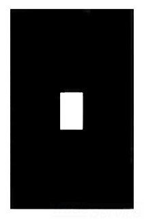 92871 - 1 Gang Ivory Toggle Plate