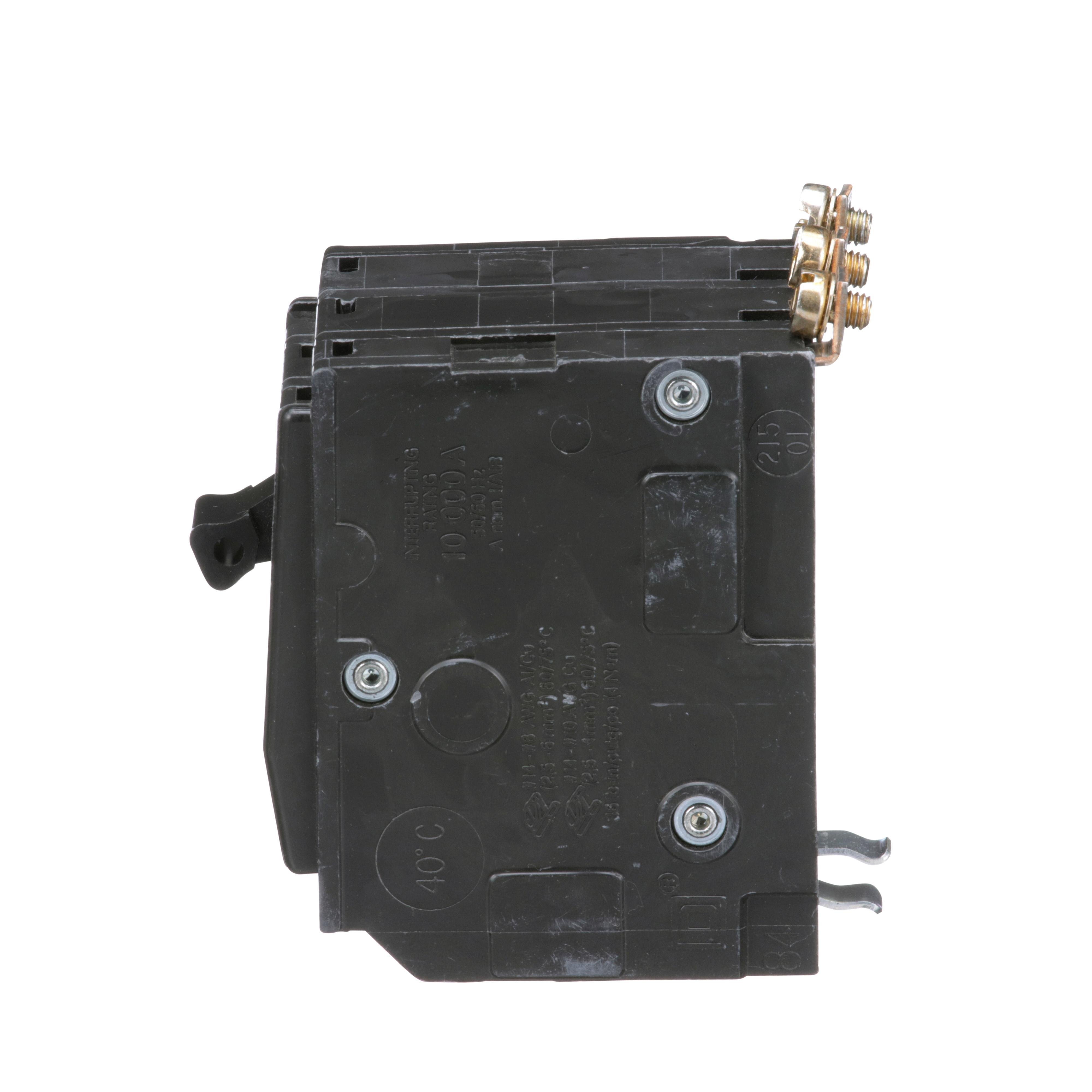 Picture of QOB320 - Mini circuit breaker, QO, 20A, 3 pole, 120/240VAC, 10kA, bolt on