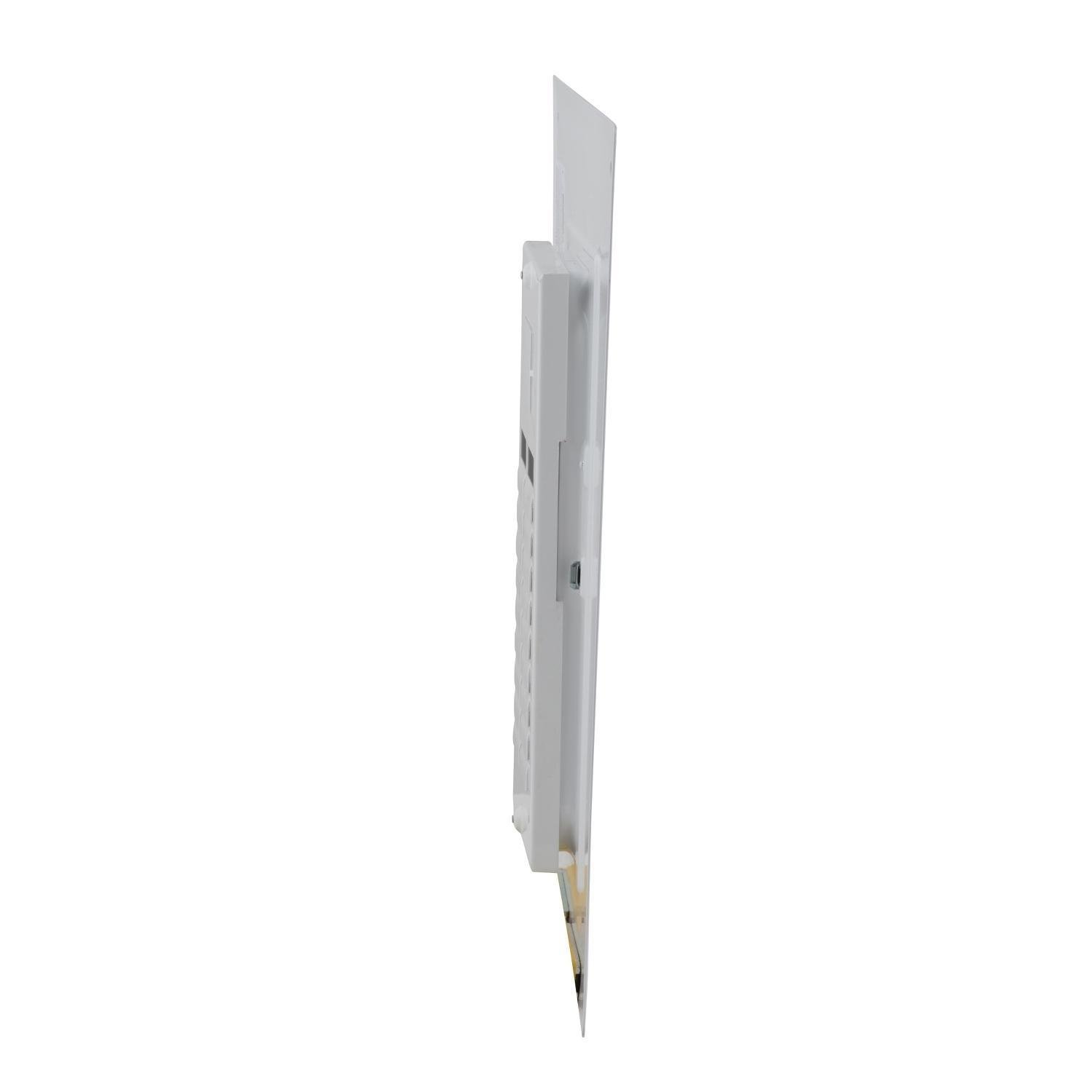 Picture of QOC20U100FW - Replacement cover, QO, for 20 space load center with 125A mains, flush, white