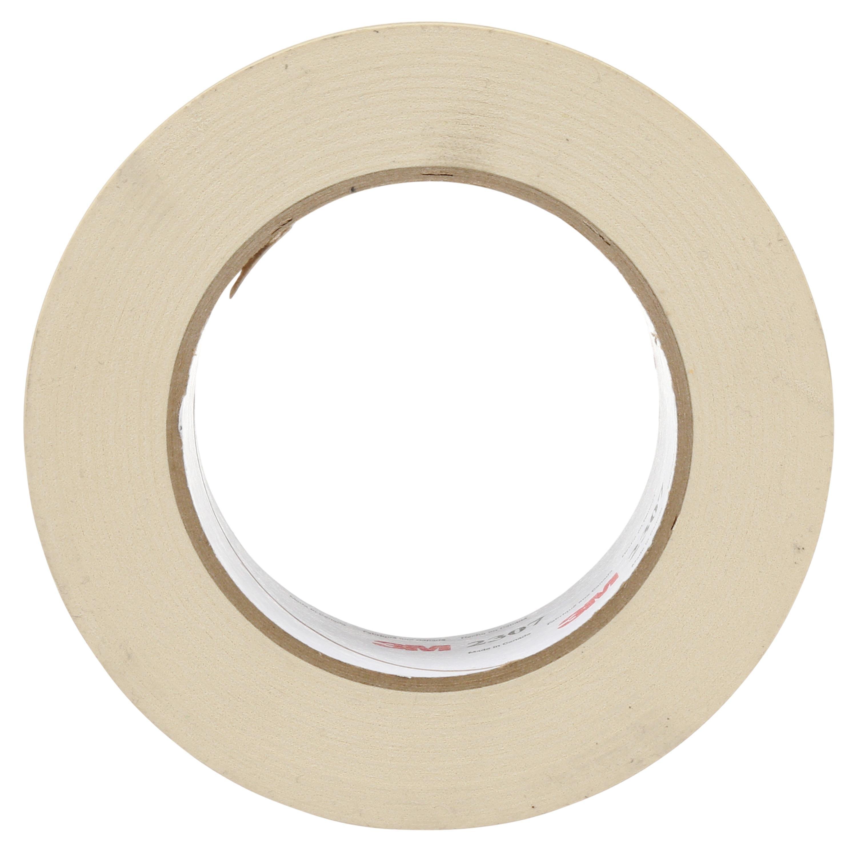 Picture of 2307 - 3M Masking Tape 2307 Tan, 12 mm x 55 m 5.2 mil, 72 per case Bulk