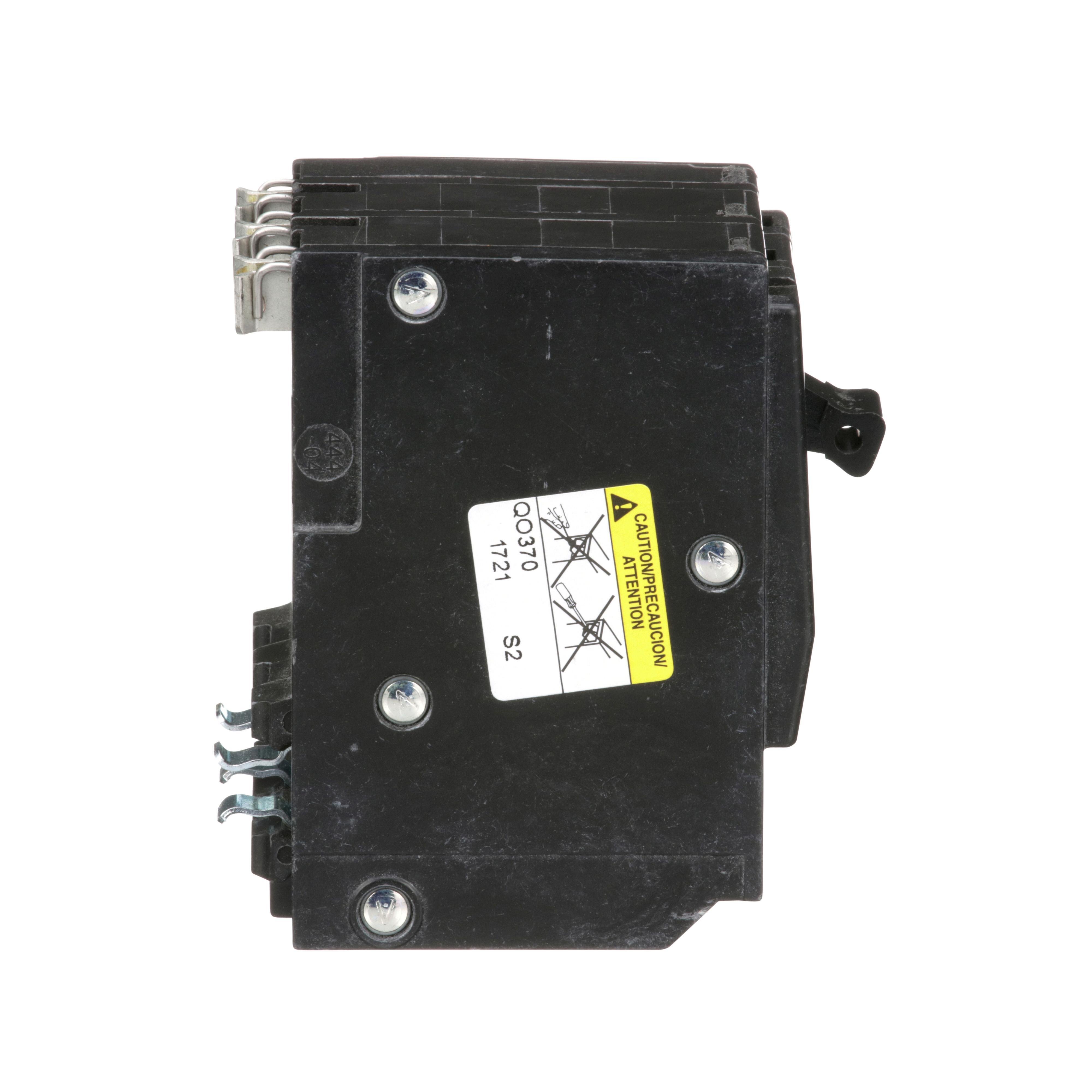 Picture of QO370 - Mini circuit breaker, QO, 70A, 3 pole, 120/240VAC, 10kA, plug in