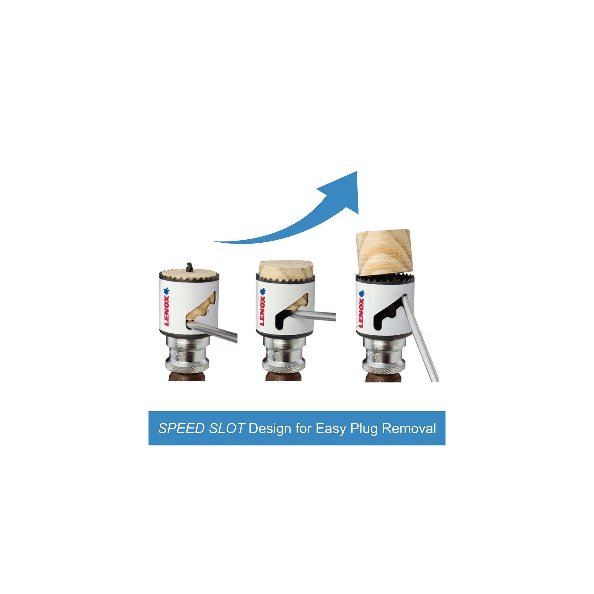 Picture of 30056-56L - LENOX Bi-Metal Speed Slot Hole Saw With T3 Technology, 3-1/2"