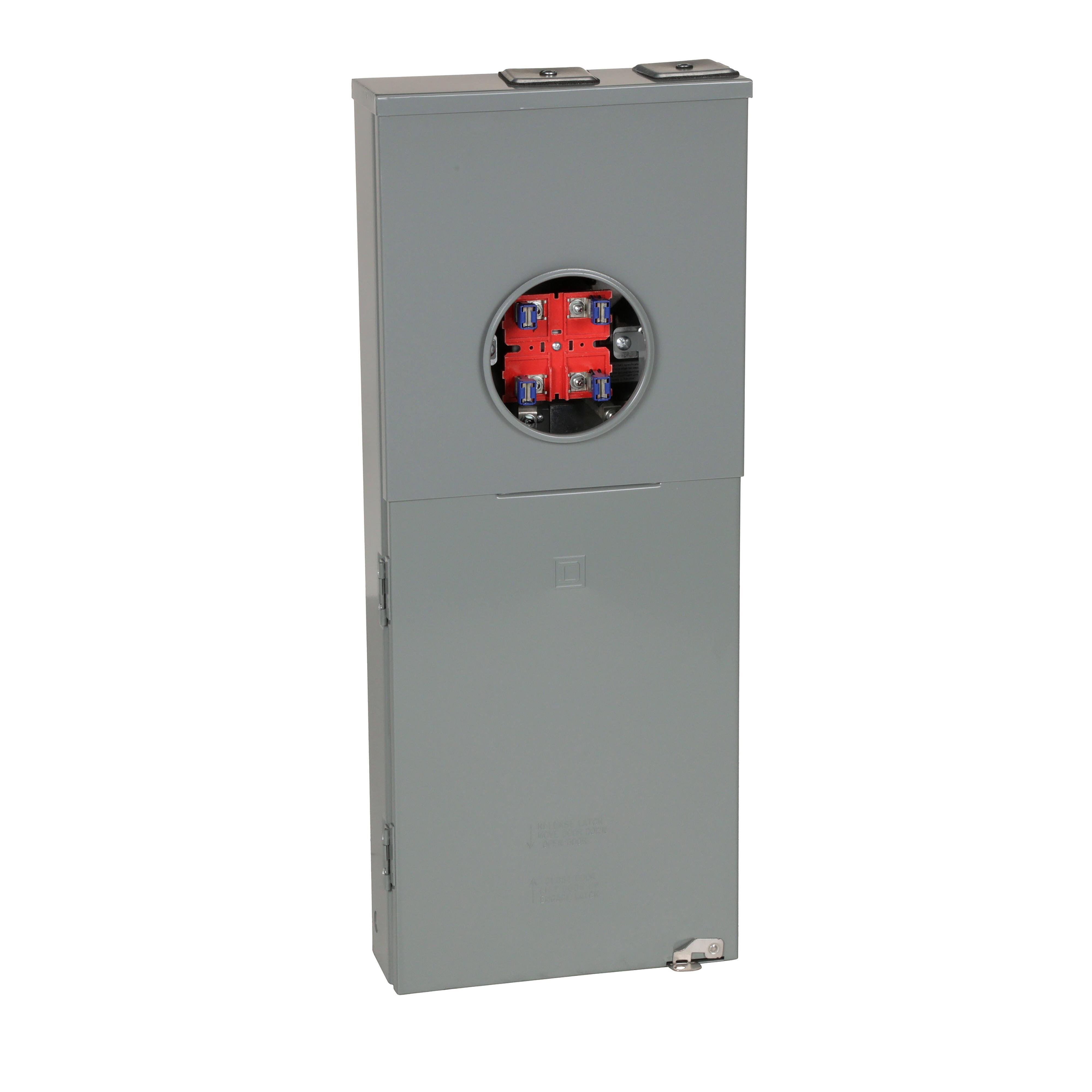 SO2040VP - All in one, Homeline, combination service entrance, ringed socket, 200A, surface, 20 spaces, 40 circuits, 10kA SSCR, OH, no bypass, value pack