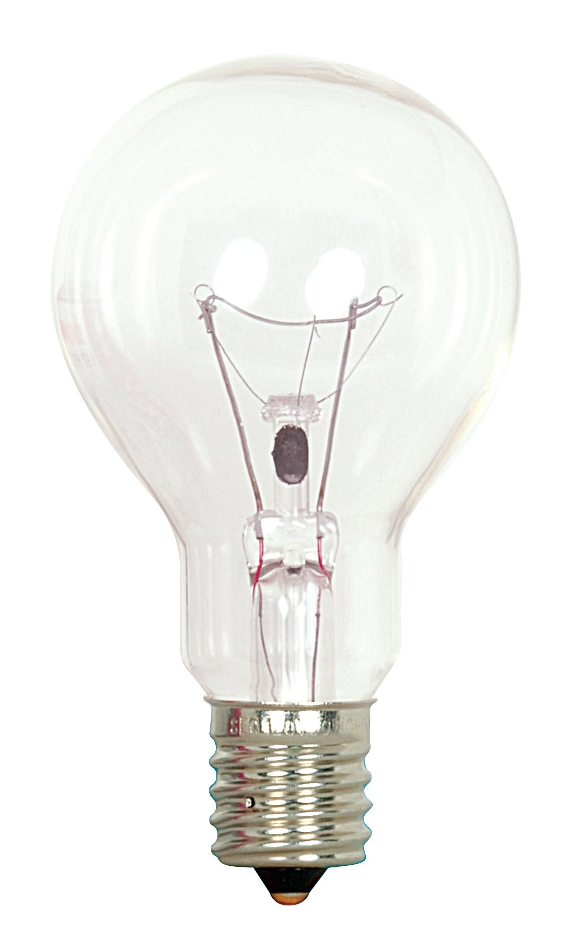 S4164 - 40 Watt A15 Incandescent - Clear - Appliance Lamp - 1000 Average rated hours - 420 Lumens - Intermediate base - 130 Volt