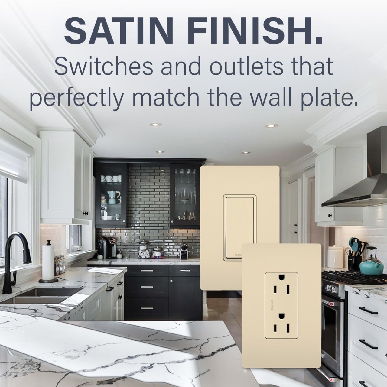 Picture of TM873-I - radiant® 15A 3-Way Switch, Ivory