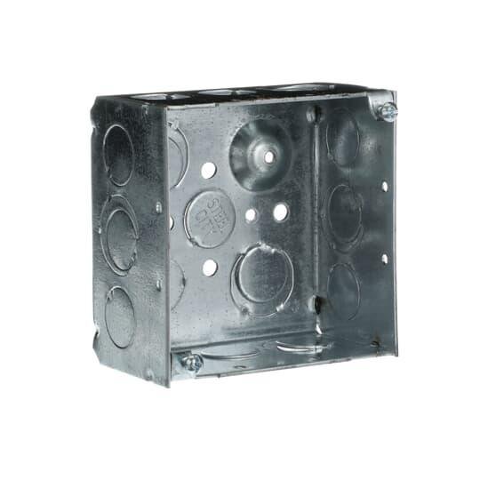 Picture of 52171-1/2-3/4-E - 4" Steel Square Box