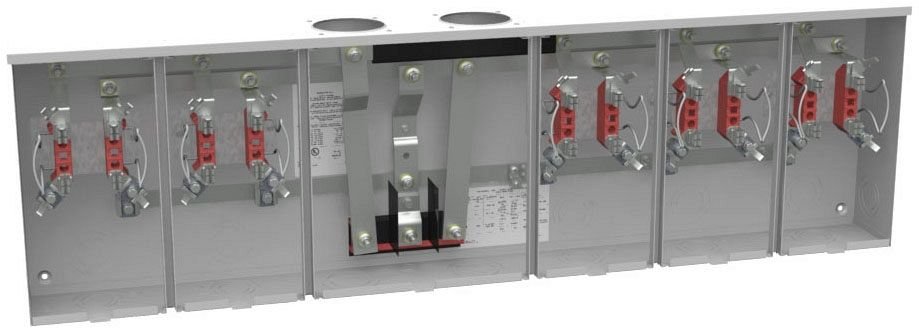 U1255-R-KK-EX-RGE - 4 Terminal Ringless Large Hub Open Horn Bypass 5 Position Overhead Extension Assembly Rochester Gas And Electric