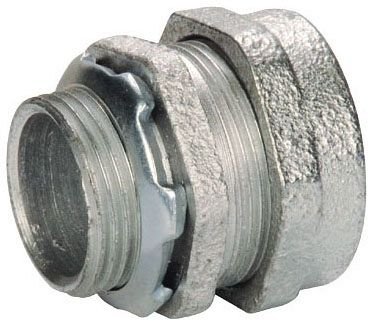 NTC-100 - MALLEABLE IRON RIGID COMPRESSION CONNECTORS, 1”