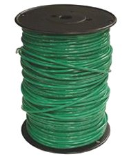 THHN-6-STR19-GRN-CU-5000R - THHN - 6 AWG - 19 Strands - Green - Soft Annealed Copper - 5000' Reel