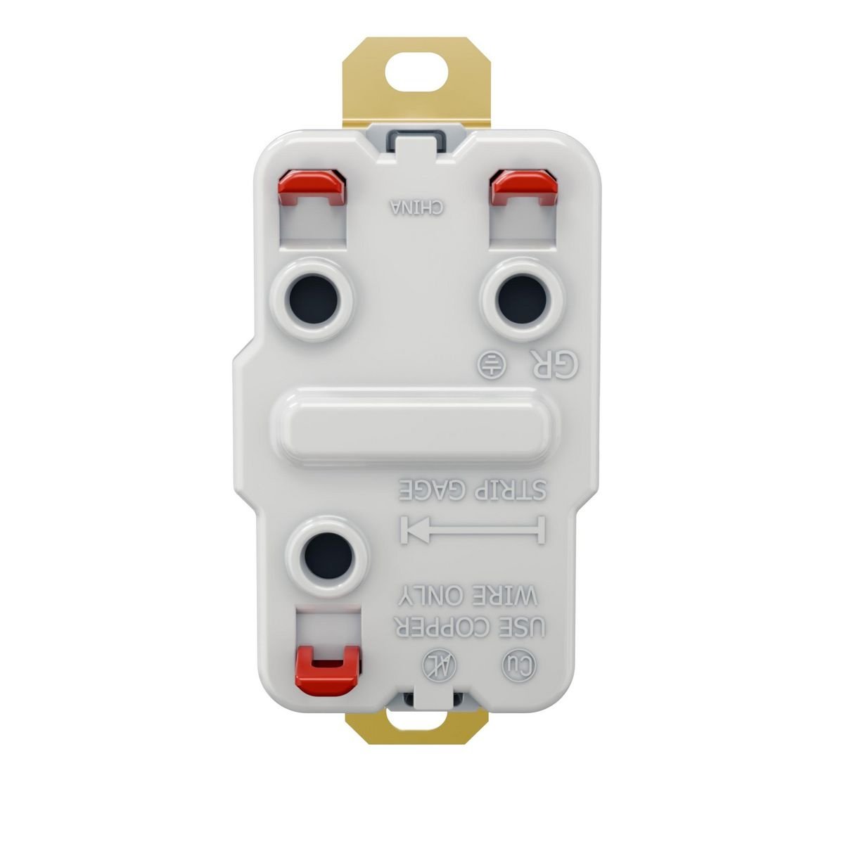 Picture of HBL2620ST - EdgeConnect™ Twist-Lock® Receptacle, 30A 250V, L6-30R, BK, with Spring Termination