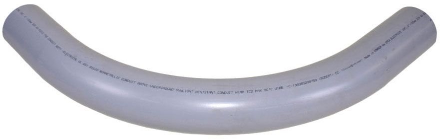 068592 - 6"x90D PVC STD ELBOW SPxSP SCH40 SCEPTER/KRALOY