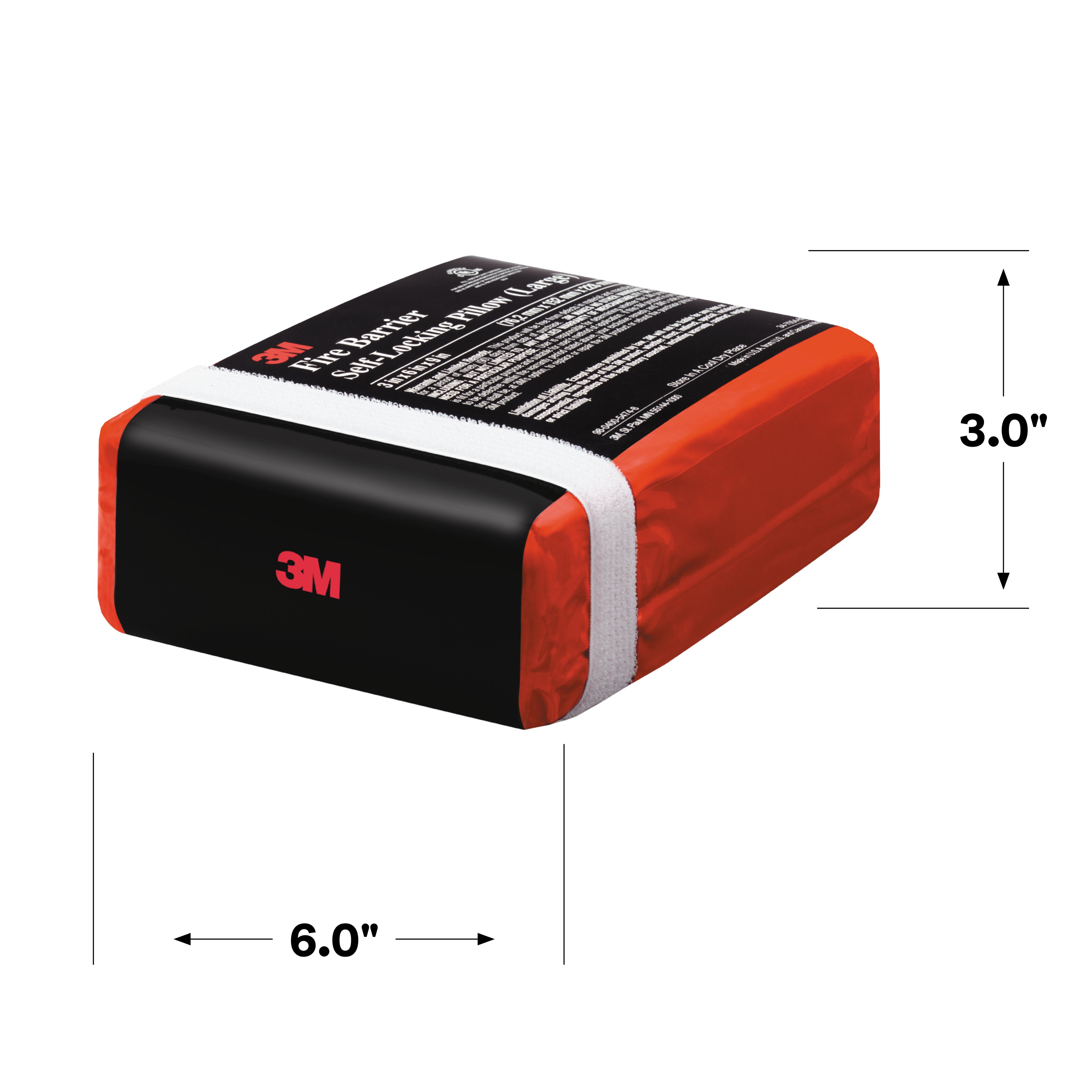 Picture of FB-369* - 3M Fire Barrier Pillows FB369, Large, 3 in x 6 in x 9 in, 20/case