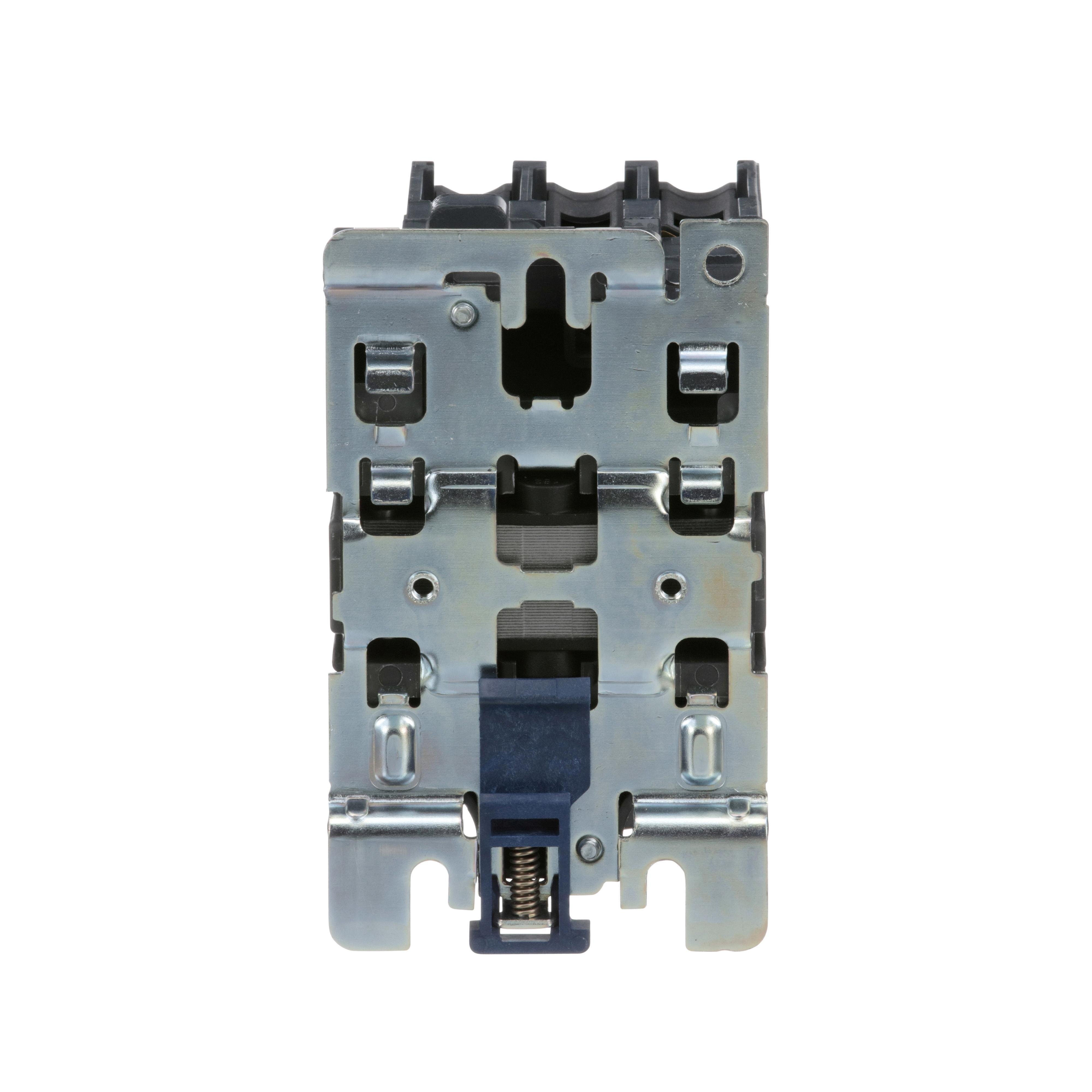 Picture of LC1D40G7 - TeSys D IEC contactor, 40 A, 3 P, 30 HP at 480 VAC, nonreversing, 120 VAC 50/60 Hz coil