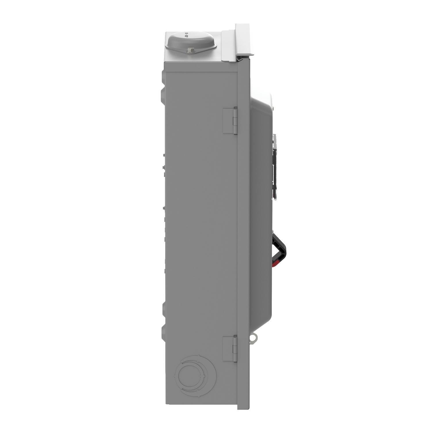 Picture of VHU363RB - Safety switch, VisiPacT, heavy duty, unfused, viewing window, NEMA 3R, 600V, 100A, 3 pole