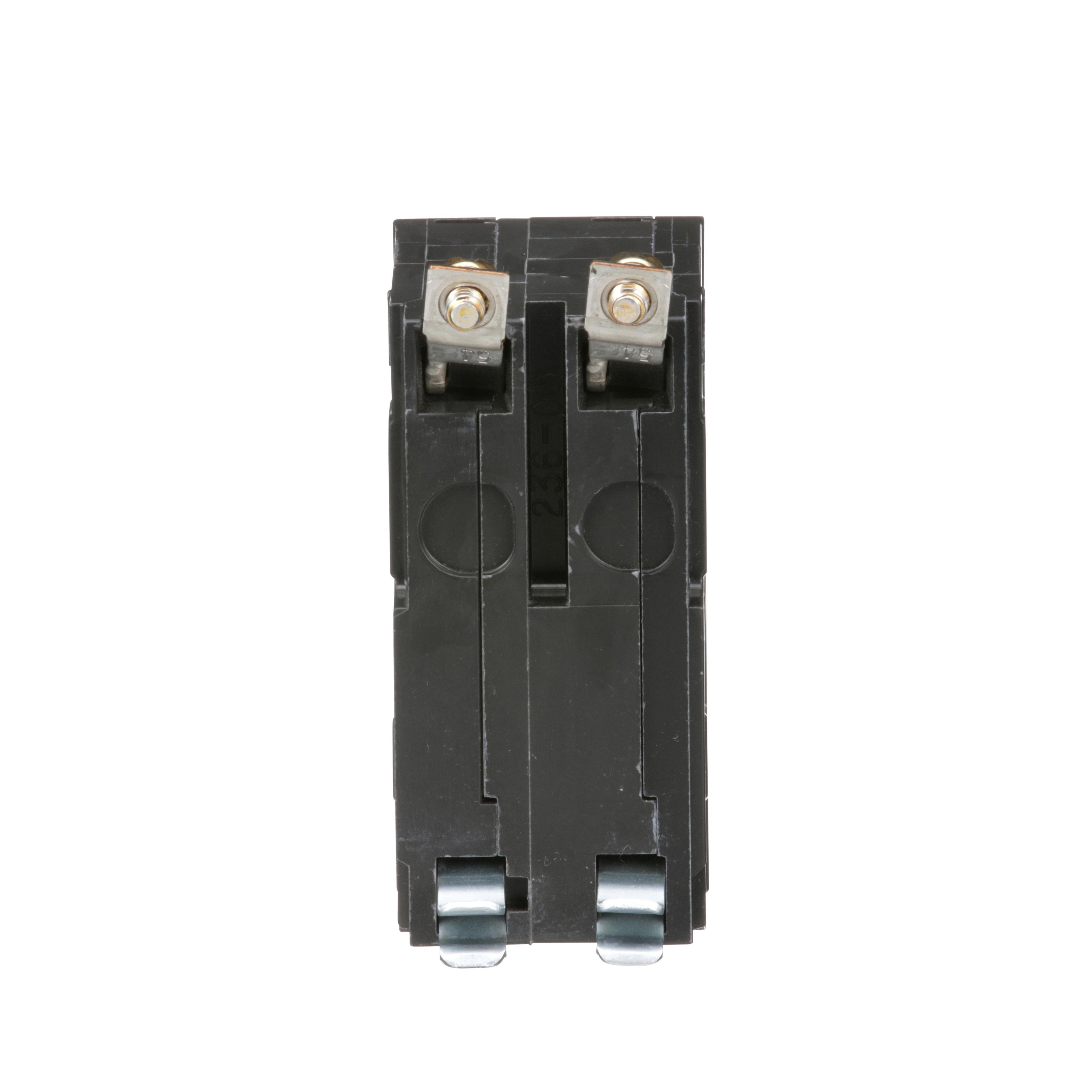 Picture of QOB240 - Mini circuit breaker, QO, 40A, 2 pole, 120/240VAC, 10kA, bolt on