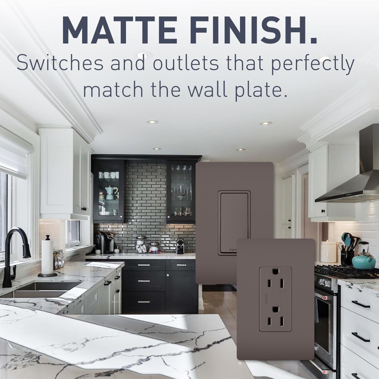 Picture of TM873 - radiant® 15A 3-Way Switch, Brown