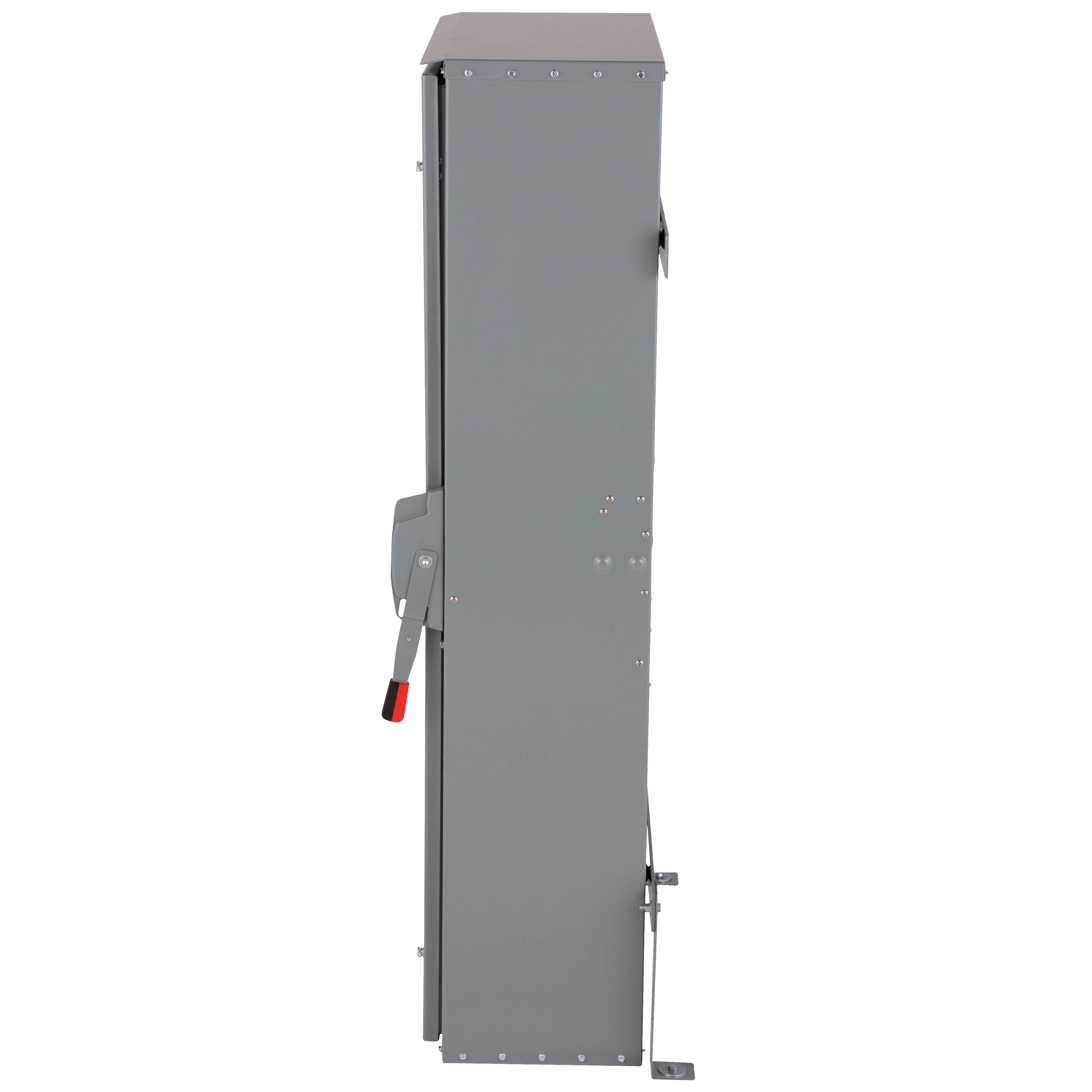 Picture of HU367AWK - Safety switch, heavy duty, non fusible, 700A, 3 pole, 500HP, 600V AC/DC, NEMA 12