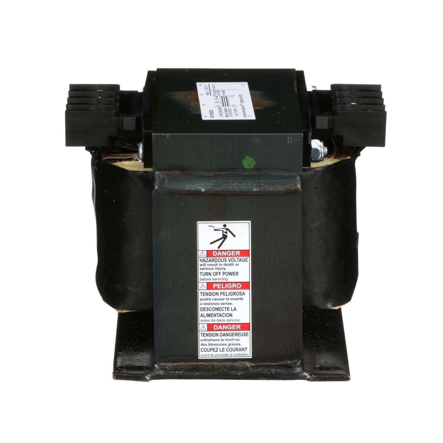 9070T500D20 - Transformer, Type T, industrial control, 500VA, 1 phase, 208/230/460V primary, 115V secondary, 115C rise