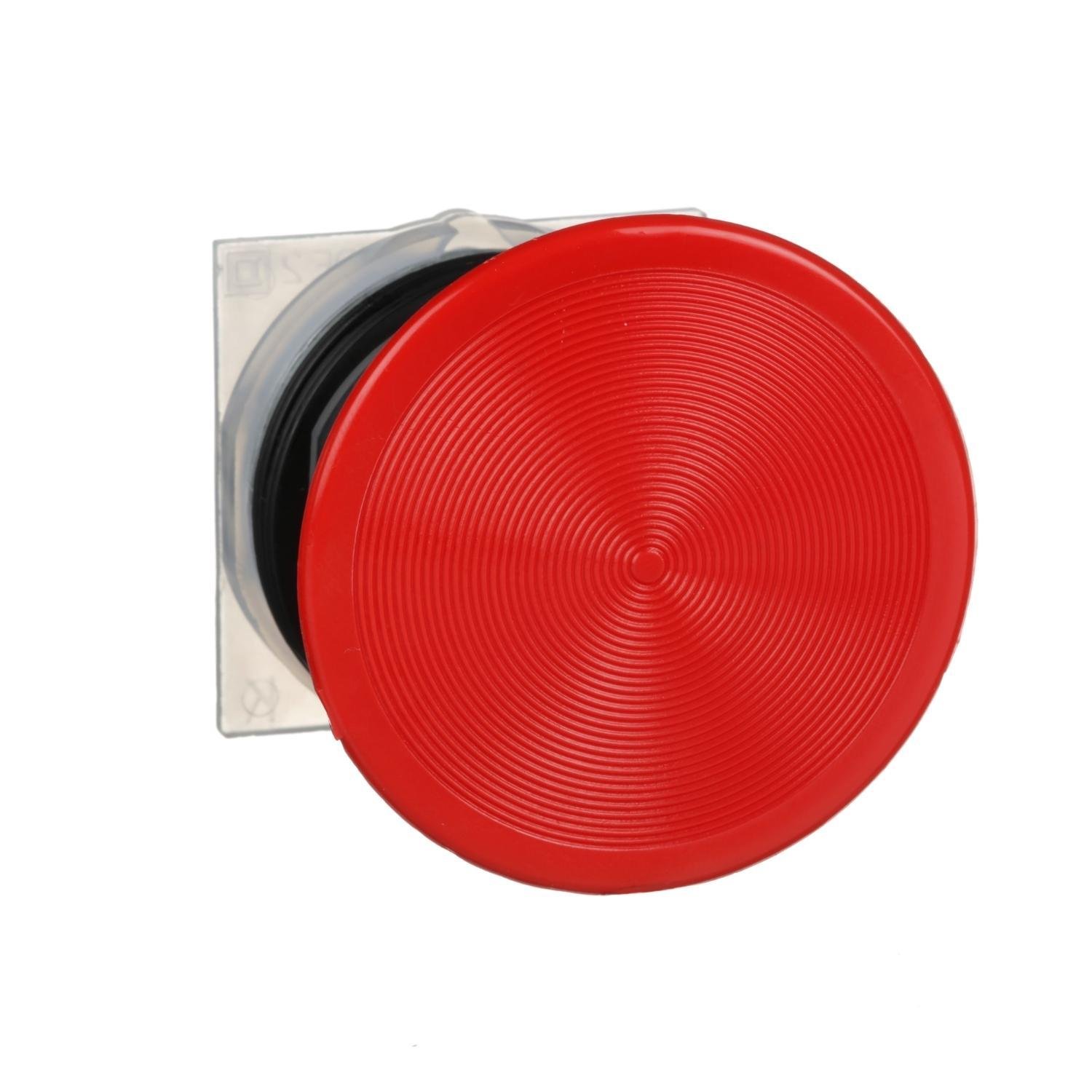 Picture of 9001KR5R - 30mm Push Button, Type K, mushroom button operator, 2.25 inch diameter, plastic red cap