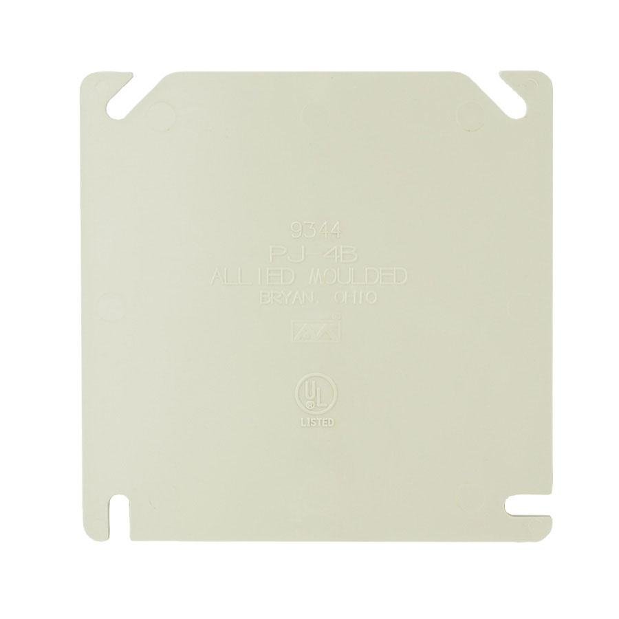 9344 - 4 square inch electrical junction box blank cover