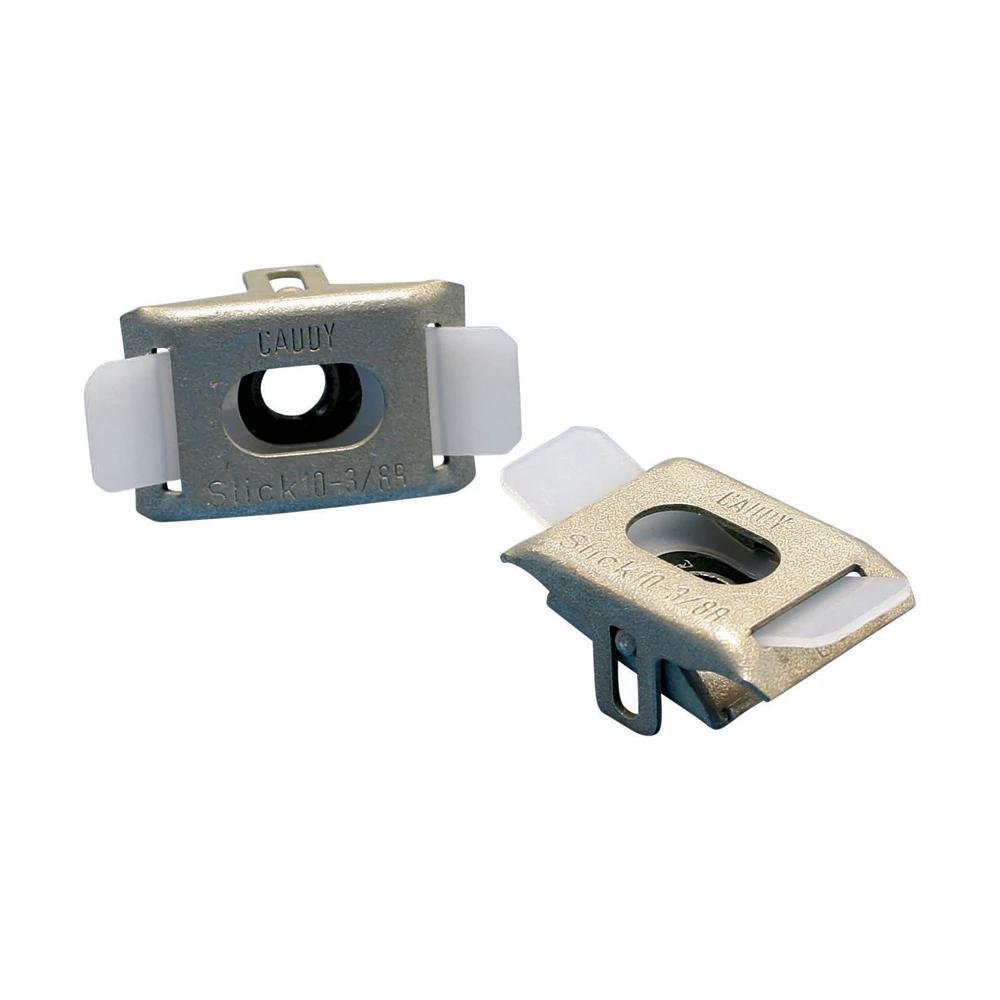 SLICK250 - nVent CADDY Slick Nut, Polyamide, Spring Steel, 1/4" Hole, Threaded